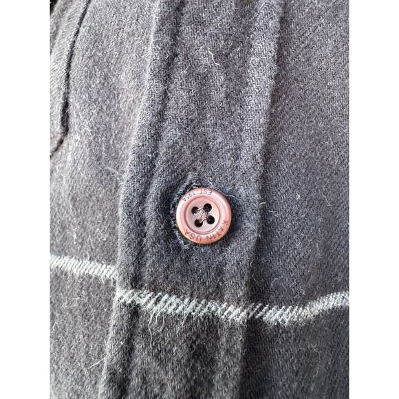 Katin Mens Button Down Flannel Shirt Size Large - Picture 4 of 7